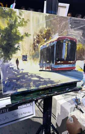 Dinesh Subramanian · AB2704-3-3 · Round 3 Easel 3