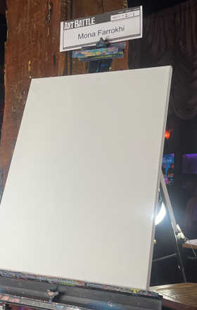 Mona Farrokhi · AB2717-2-1 · Round 2 Easel 1