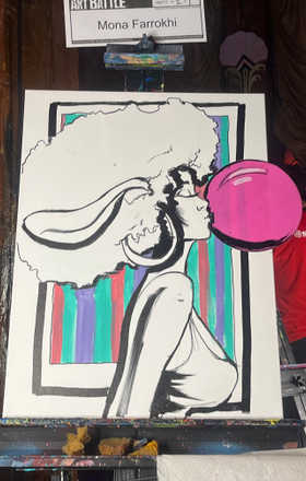 Mona Farrokhi · AB2717-2-1 · Round 2 Easel 1