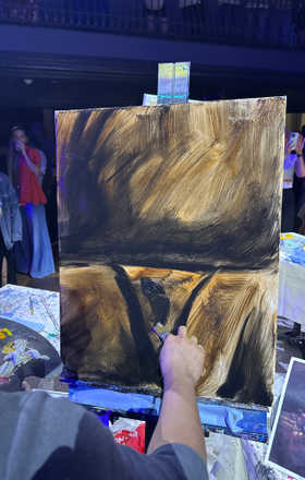 Joseph Endiafe · AB2725-3-3 · Round 3 Easel 3