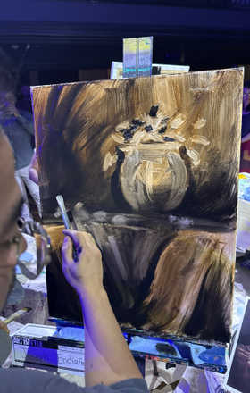 Joseph Endiafe · AB2725-3-3 · Round 3 Easel 3