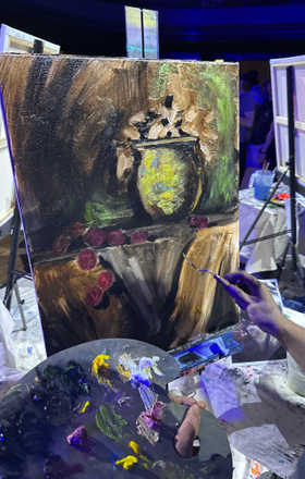 Joseph Endiafe · AB2725-3-3 · Round 3 Easel 3