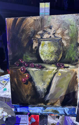 Joseph Endiafe · AB2725-3-3 · Round 3 Easel 3