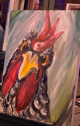 Angie Candell · AB2728-2-1 · Round 2 Easel 1