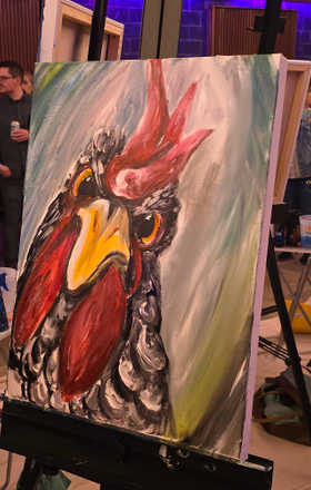 Angie Candell · AB2728-2-1 · Round 2 Easel 1