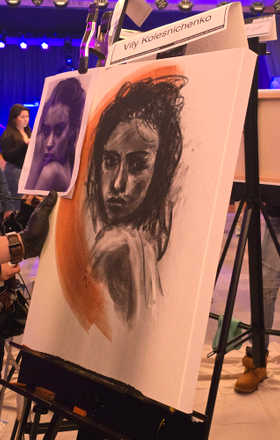 Vily Kolesnichenko · AB2728-2-3 · Round 2 Easel 3