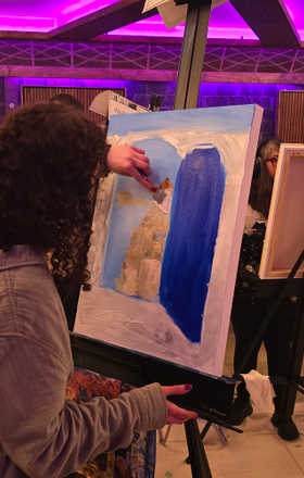 Leia Davliakos · AB2728-2-4 · Round 2 Easel 4