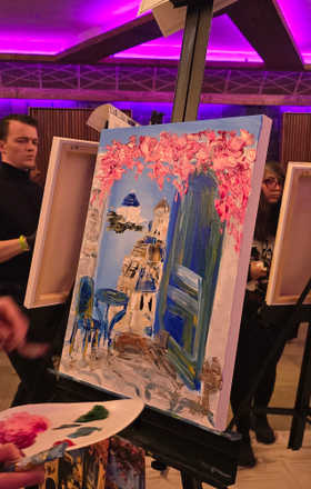 Leia Davliakos · AB2728-2-4 · Round 2 Easel 4