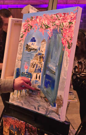 Leia Davliakos · AB2728-2-4 · Round 2 Easel 4