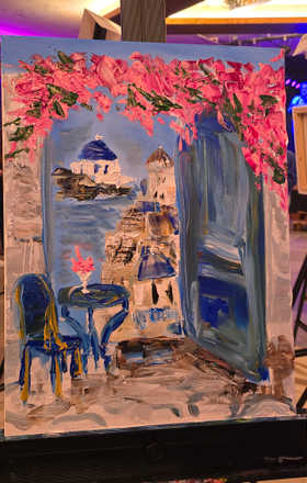 Leia Davliakos · AB2728-2-4 · Round 2 Easel 4