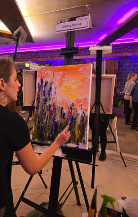 Jessica Michael · AB2728-2-5 · Round 2 Easel 5