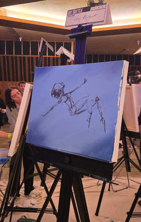 Larry Bridgett · AB2728-2-6 · Round 2 Easel 6