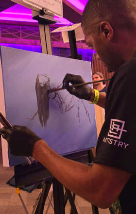 Larry Bridgett · AB2728-2-6 · Round 2 Easel 6