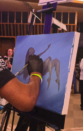 Larry Bridgett · AB2728-2-6 · Round 2 Easel 6