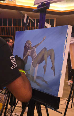 Larry Bridgett · AB2728-2-6 · Round 2 Easel 6