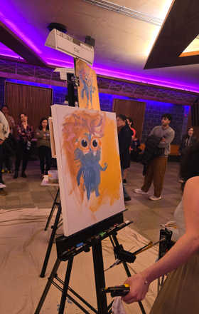 Cat · AB2728-3-1 · Round 3 Easel 1