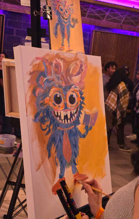 Cat · AB2728-3-1 · Round 3 Easel 1