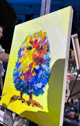 Michel-Antoine Renaud · AB2731-1-3 · Round 1 Easel 3