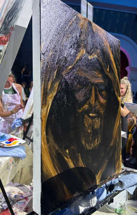 Joseph Endiafe · AB2731-2-1 · Round 2 Easel 1
