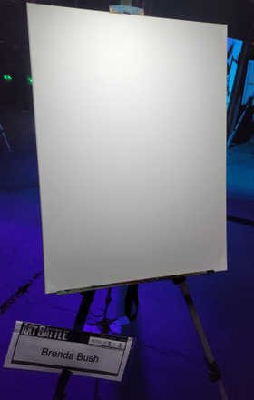 Brenda Bush · AB2734-1-1 · Round 1 Easel 1