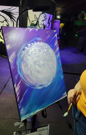 Brenda Bush · AB2734-1-1 · Round 1 Easel 1
