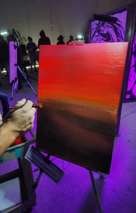 Mauricio Sandoval · AB2734-1-4 · Round 1 Easel 4