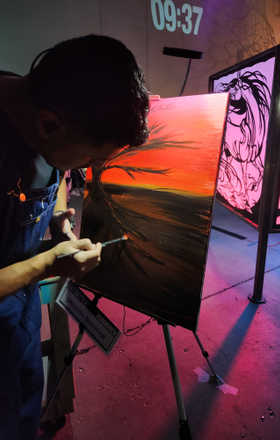 Mauricio Sandoval · AB2734-1-4 · Round 1 Easel 4