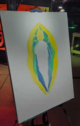 Leah McGee · AB2734-2-1 · Round 2 Easel 1