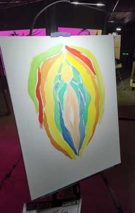 Leah McGee · AB2734-2-1 · Round 2 Easel 1