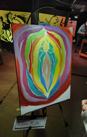 Leah McGee · AB2734-2-1 · Round 2 Easel 1