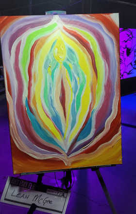 Leah McGee · AB2734-2-1 · Round 2 Easel 1