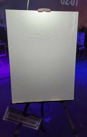 Mariah INKED baker · AB2734-2-3 · Round 2 Easel 3