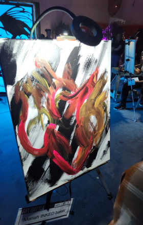 Mariah INKED baker · AB2734-2-3 · Round 2 Easel 3