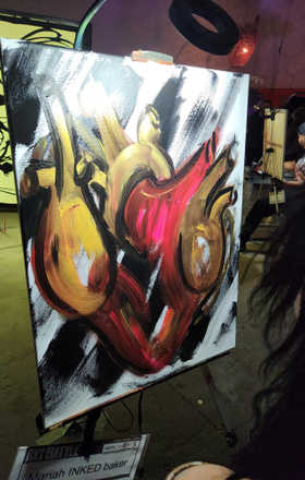 Mariah INKED baker · AB2734-2-3 · Round 2 Easel 3