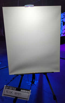 Nick Noyes · AB2734-3-1 · Round 3 Easel 1