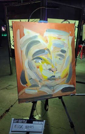 Nick Noyes · AB2734-3-1 · Round 3 Easel 1