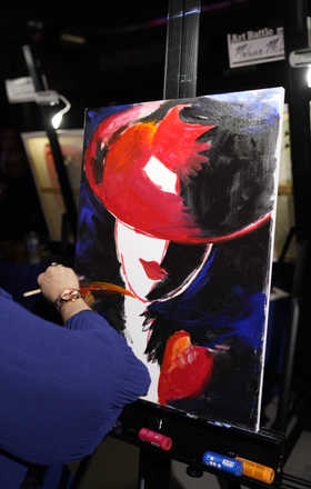 Sawsan · AB2742-1-5 · Round 1 Easel 5
