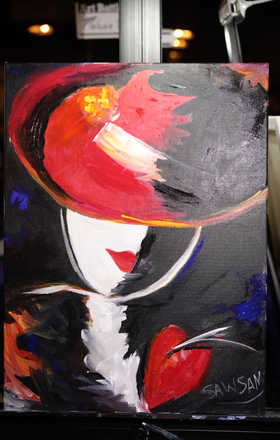 Sawsan · AB2742-1-5 · Round 1 Easel 5