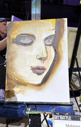 Mahnaz Yamininezhad · AB2744-1-1 · Round 1 Easel 1