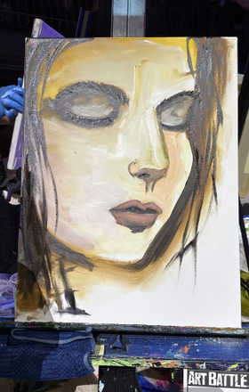 Mahnaz Yamininezhad · AB2744-1-1 · Round 1 Easel 1