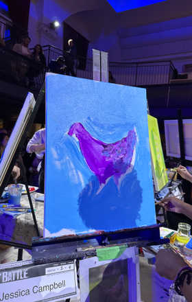 Jessica Campbell · AB2744-1-4 · Round 1 Easel 4