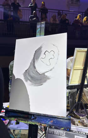 Calm Ghosts · AB2744-2-1 · Round 2 Easel 1