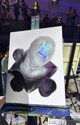 Calm Ghosts · AB2744-2-1 · Round 2 Easel 1