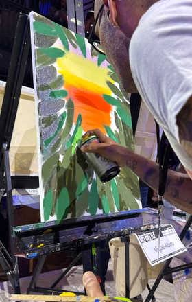 Miguel Albino · AB2744-2-5 · Round 2 Easel 5