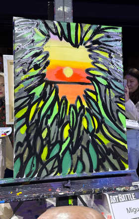 Miguel Albino · AB2744-2-5 · Round 2 Easel 5