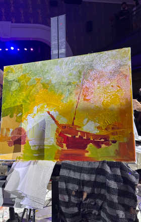 Hasibush Shaheed · AB2744-2-6 · Round 2 Easel 6