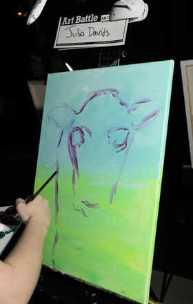 Julia Davids · AB2745-1-2 · Round 1 Easel 2