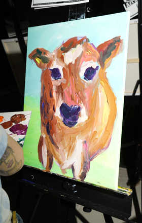 Julia Davids · AB2745-1-2 · Round 1 Easel 2