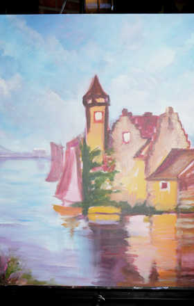 Sawsan · AB2745-4-1 · Round 4 Easel 1