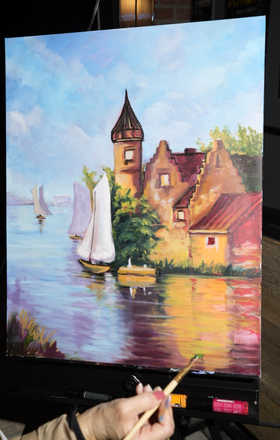 Sawsan · AB2745-4-1 · Round 4 Easel 1